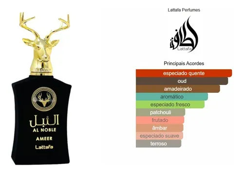 Al Noble Ameer Lattafa 100ml Eau De Parfum