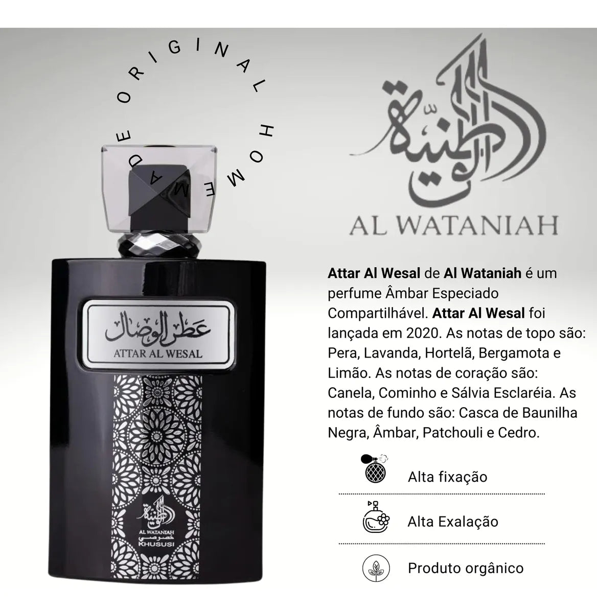 Attar Al Wesal Eau De Parfum 100ml