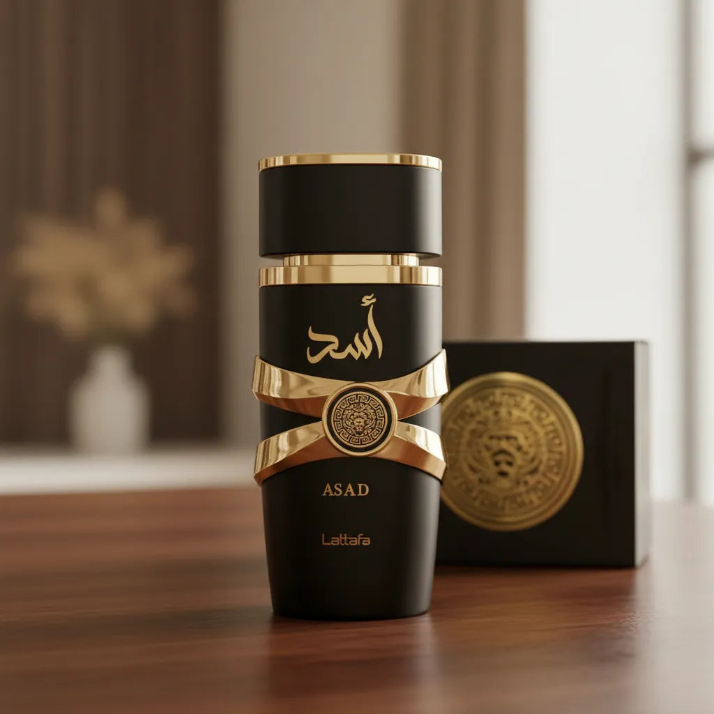 Asad Black Eau de Parfum Lattafa 100ml
