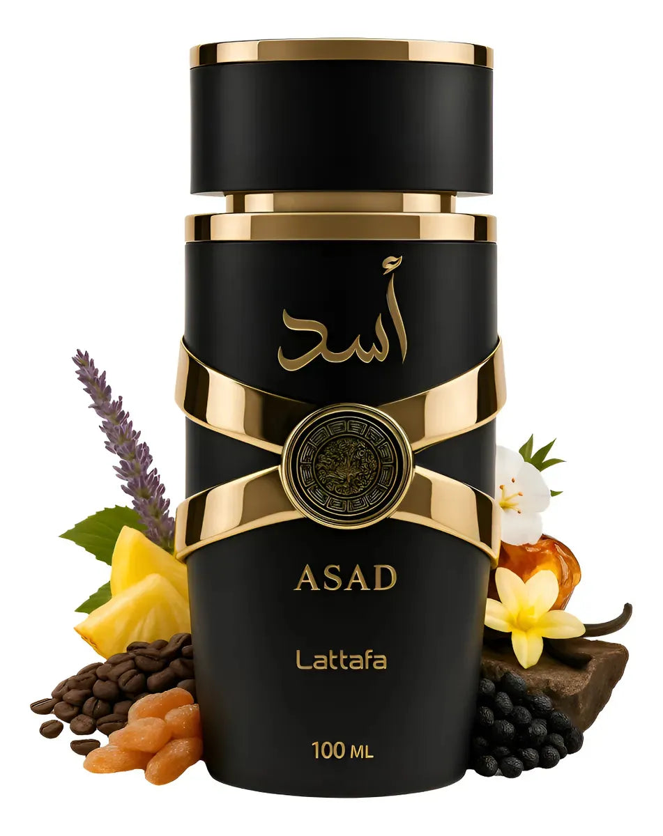 Asad Black Eau de Parfum Lattafa 100ml