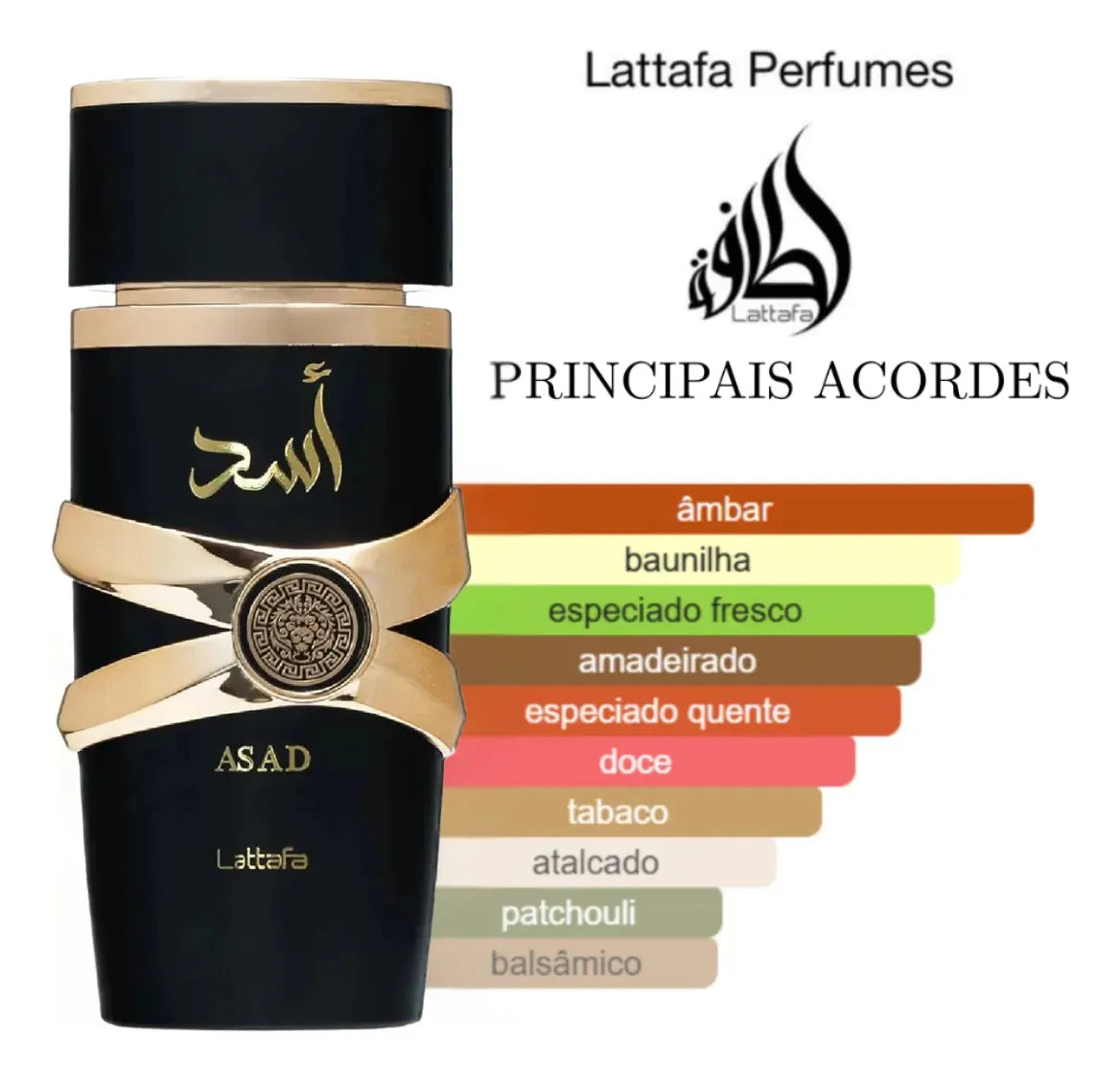 Asad Black Eau de Parfum Lattafa 100ml