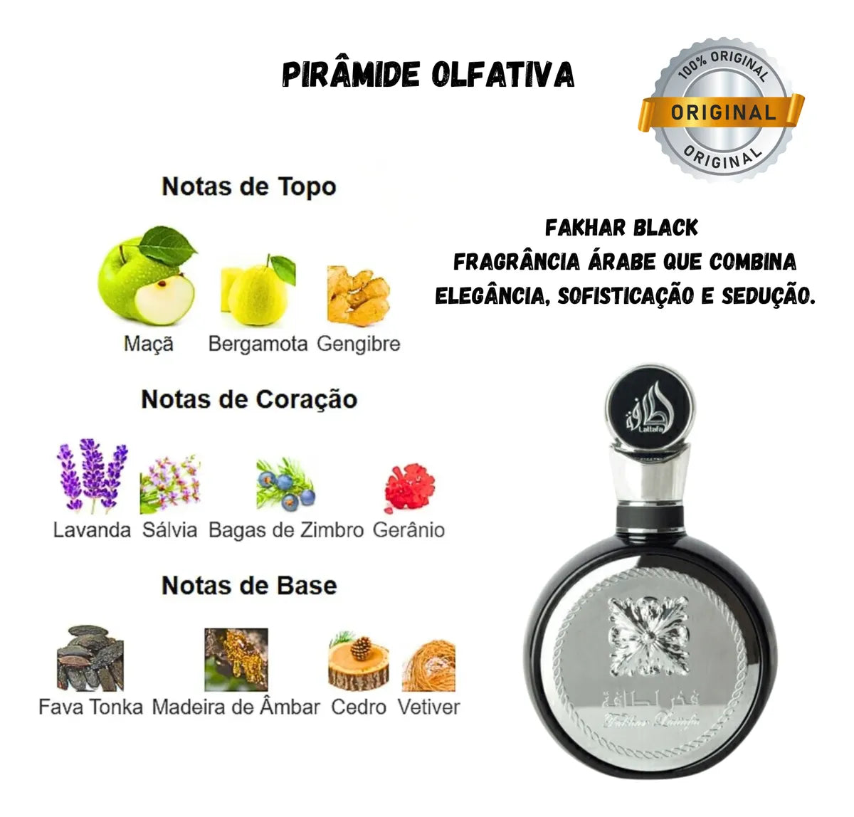 Fakhar Black Lattafa Eau De Parfum 100ml