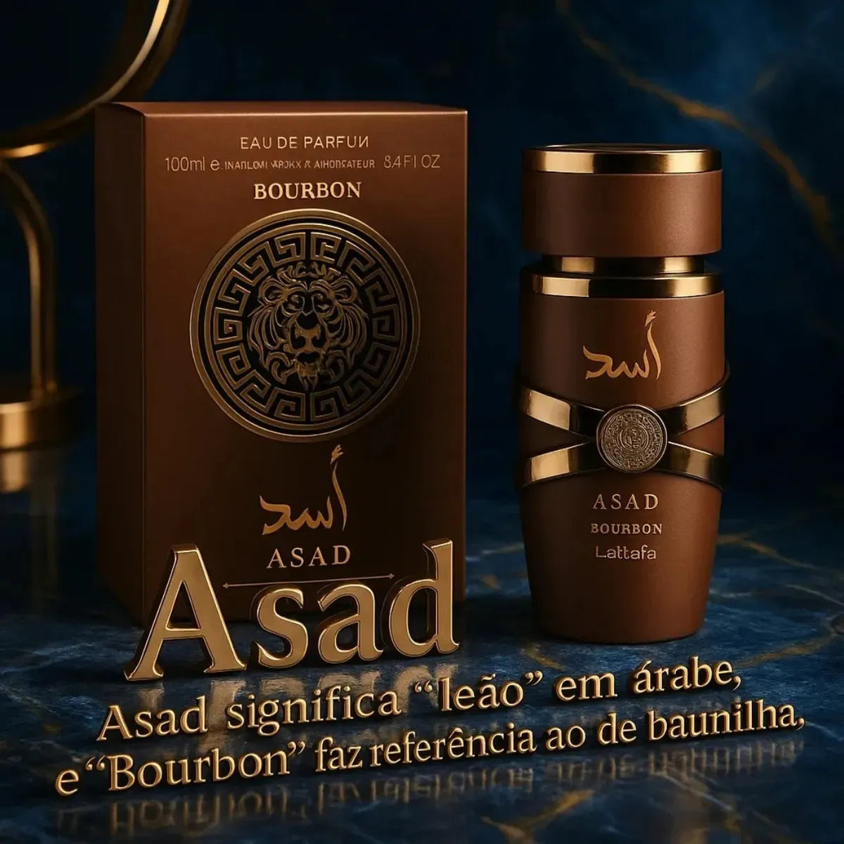 Asad Bourbon Lattafa Eau de Parfum 100ml