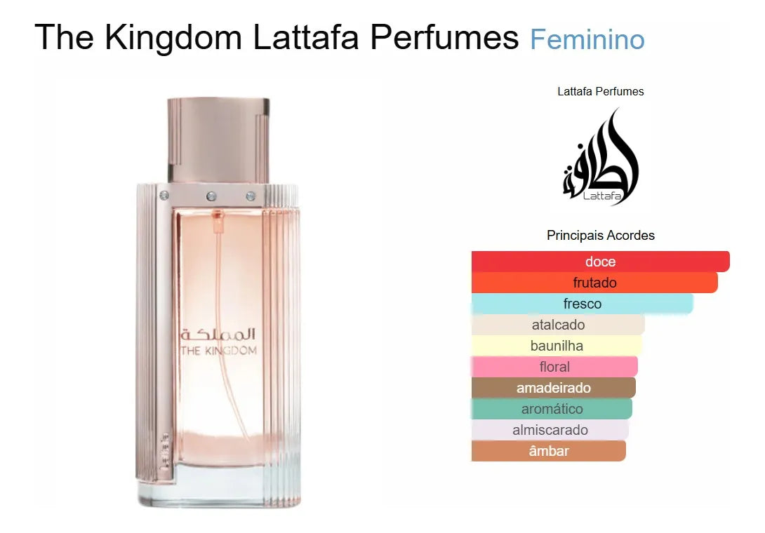 The Kingdom Feminino Eau de Parfum 100ml