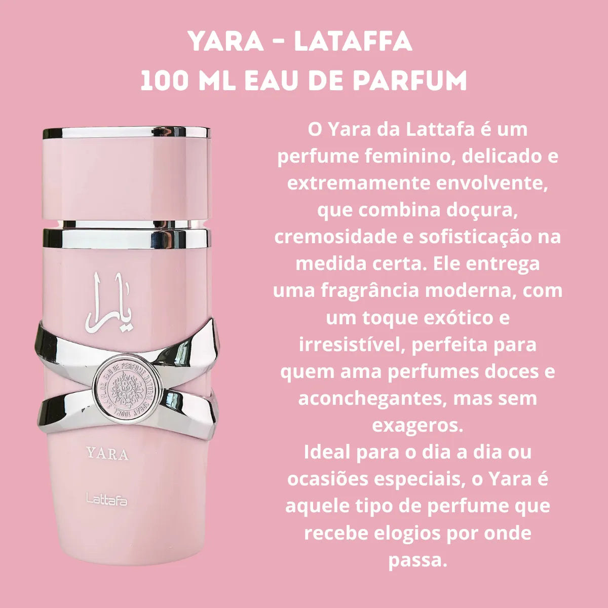 Yara Rosa Lattafa 100ml
