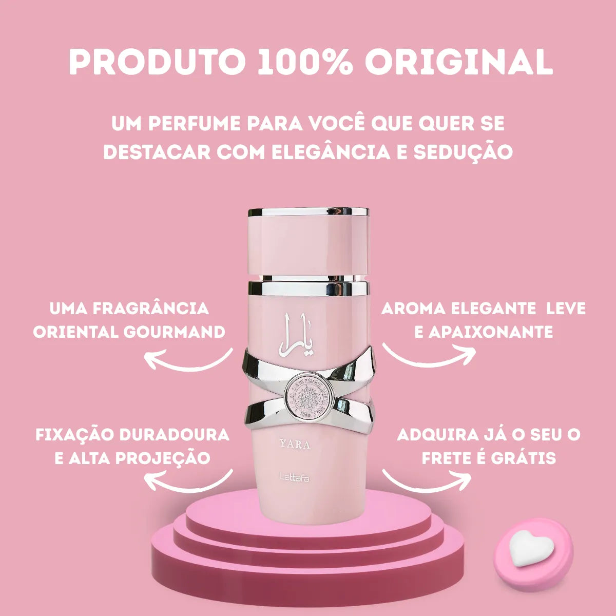 Yara Rosa Lattafa 100ml