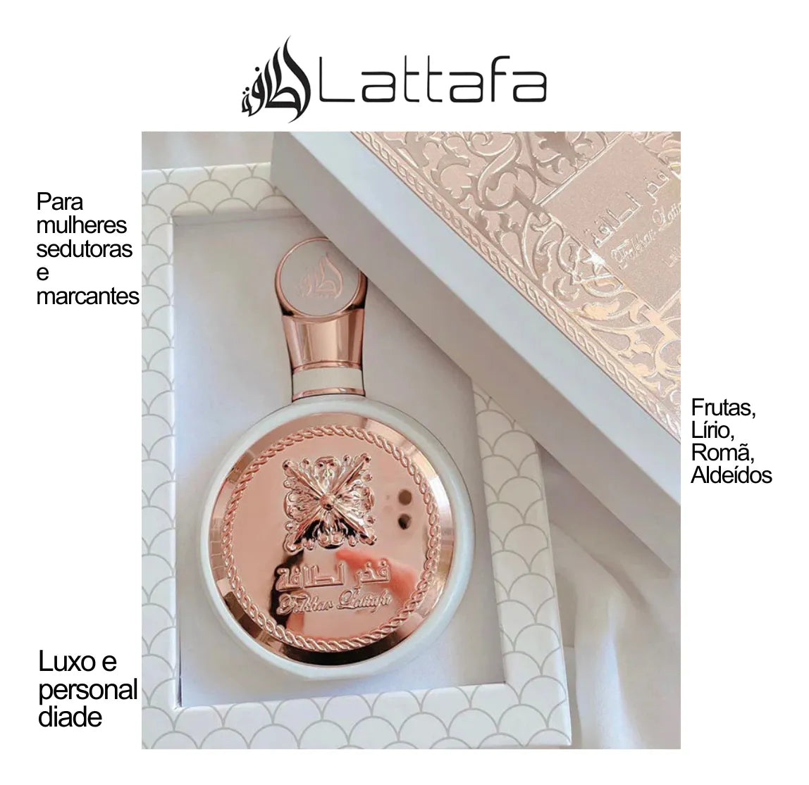 Fakhar Rose Lattafa Eau De Parfum 100ml