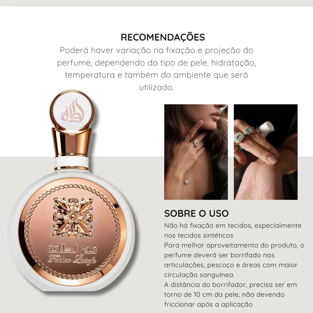 Fakhar Rose Lattafa Eau De Parfum 100ml